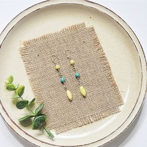 ARTISAN BOHO SILVER GEMSTONE EARRINGS